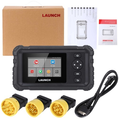 Quality Launch CRP129 HD Heavy Duty Truck Scanner with 7 Reset Function OE-Level Full System Diagnostic DPF Regeneration & Speed Limited Adjust for sale
