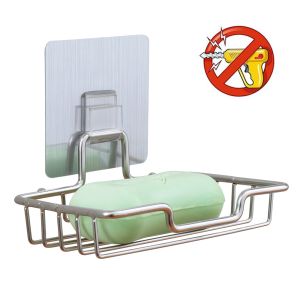 Buy cheap WGO 304 Stainless Steel Soap Holder ISO 9001 5kg Bearing Self Adhesive Type from wholesalers