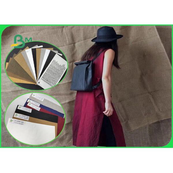 Buy cheap 0.88mm Washable Paper White & Army - Green & Brown Width 150cm For Backpack from wholesalers