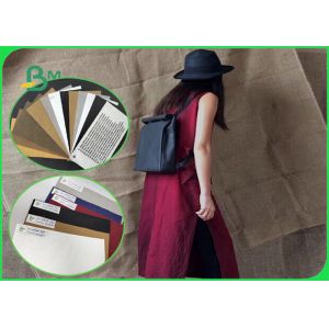 Buy cheap 0.88mm Washable Paper White & Army - Green & Brown Width 150cm For Backpack from wholesalers