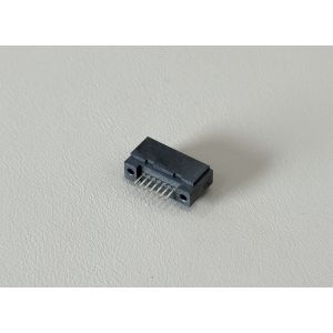 Buy cheap 13 Pin SATA board mount connector, 1.27mm pitch vertical SMT PCB connector for high speed data transmission, HDD / SSD storage, industrial electronic server customization from wholesalers