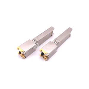 Buy cheap 10gbase-T Copper Sfp+ Optical Transceiver For Gigabit Ethernet Rj45 30m Over Cat7 Cable from wholesalers