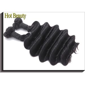 Buy cheap Soft And Silky Double Drawn Human Hair Single Donor 130% Density from wholesalers