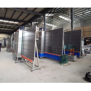 Buy cheap Double Glazing automatic glass cleaning machine 7370*2100*2730mm Dimension from wholesalers