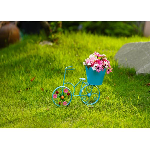 Buy cheap Customized Metal Bicycle Shape Garden Pot Home Decoration Multiple from wholesalers