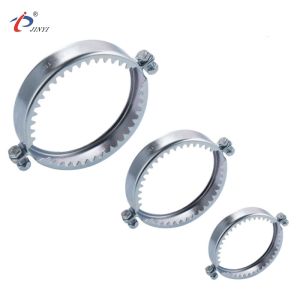 Buy cheap Standard Zinc Plated 90mm 50mm Iron Teeth Pipe Clamps from wholesalers