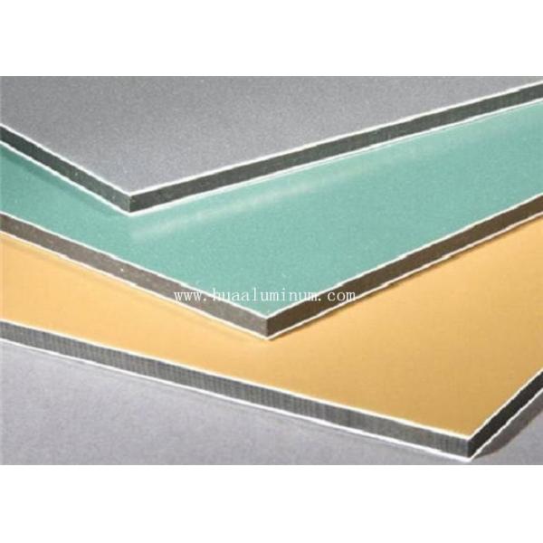Quality Rustproof 5x13ft PVDF Aluminium Composite Panel For Wall Cladding for sale