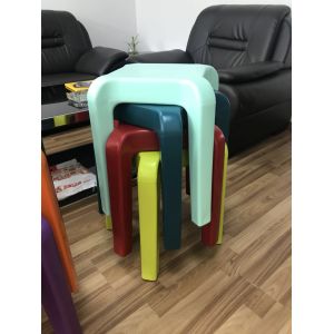 Buy cheap strong and stable four legs colorful rotomolded plasric stool which can be nested from wholesalers