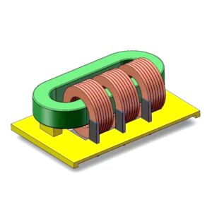 Buy cheap Specially Designed High Current 3-Phase Common Mode Inductors for EV Circuits from wholesalers