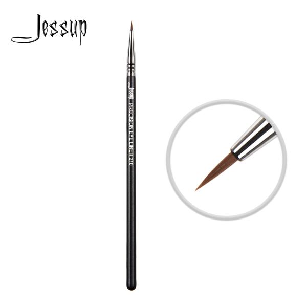 Quality Jessup Single Eyeliner Makeup Brush Black Silver Makeup Tools for sale