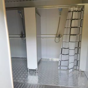 Buy cheap Fast Install Unisex Design Prefabricated Toilet Modular Container Movable Container Toilet Prefab Easy Assemble Bathroom from wholesalers