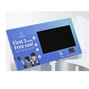 Buy cheap Custom design video point of purchase display, retail LCD video pop display video shelf talker from wholesalers