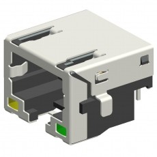 Buy cheap RJ45 Modular Jack (Offset),Shielded, THT, Reflow Soldering from wholesalers