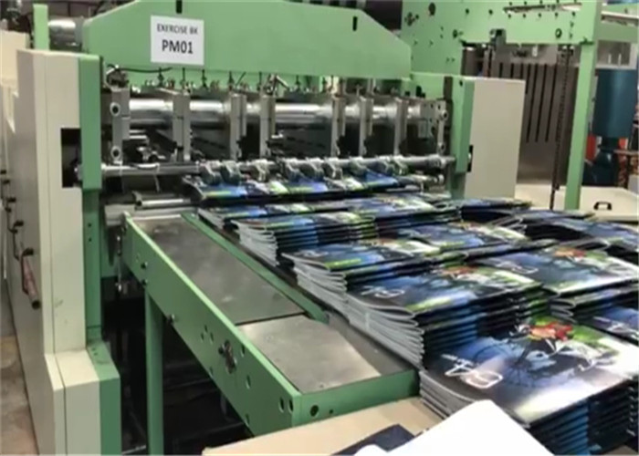 Buy cheap Microcomputer Control HMI Exercise Book Making Machine from wholesalers