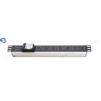 Buy cheap Overload Surge 7 Outlet PDU Power Distribution Unit Sliver Aluminum Shell product