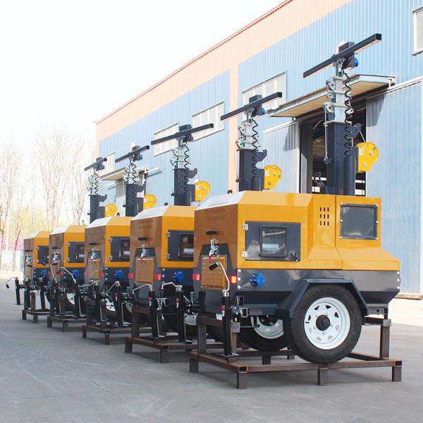 CE ISO Standard Led Electric Light Tower/Stack Light/Light Tower with 40000