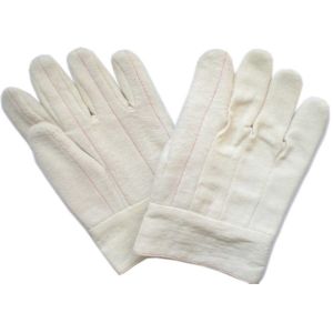 Buy cheap 100% Tatting Canvas Hotmill Double Layer Working Gloves With Safety Cuff from wholesalers