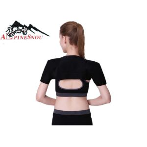 Buy cheap Black Neoprene Tourmaline Cloth Magnetic Shoulder Back Brace from wholesalers