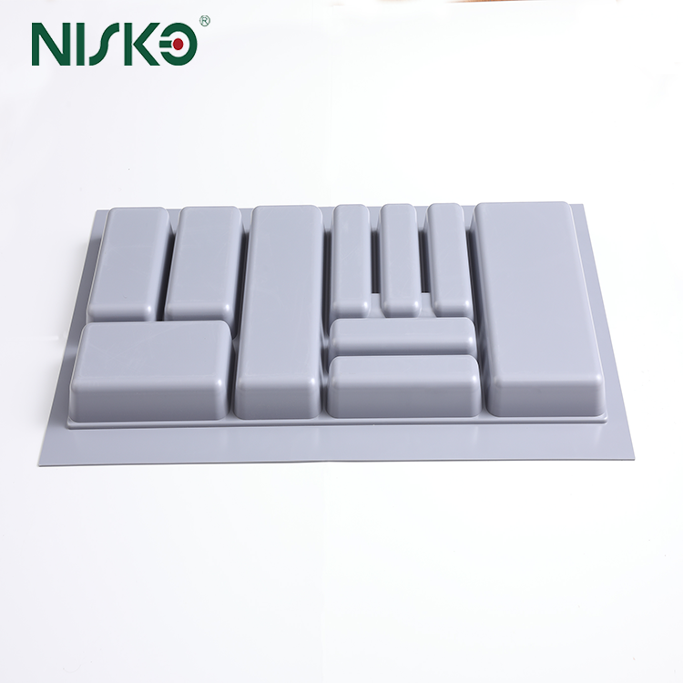 Kitchen Cutlery Tray Storage Flatware Utensil Insert Drawer for Spoons Knives