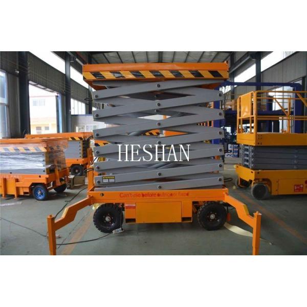 Buy cheap Hydraulic Mobile Scissor Lift Elevated Work Platform 220V 380V 450V Optional from wholesalers