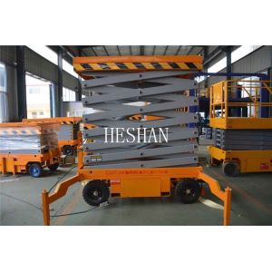 Buy cheap Hydraulic Mobile Scissor Lift Elevated Work Platform 220V 380V 450V Optional from wholesalers