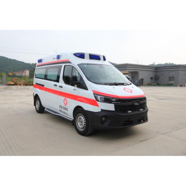 Quality 9 Speed Medical Emergency Ambulance Ford Transit Mid Axle for sale