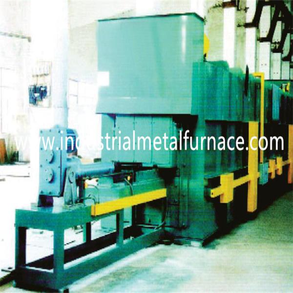 Quality Isothermal Spheroidizing Mesh Belt Furnace Push Rod Electric Annealing Furnace for sale
