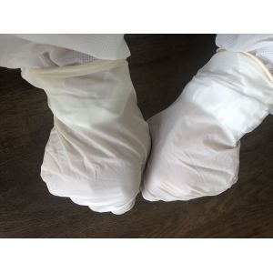 Buy cheap White Disposable Sanitary Gloves , Non Allergic Disposable Hand Gloves product