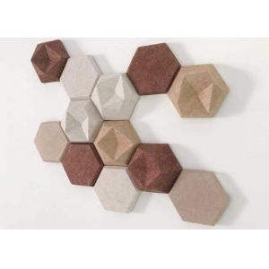 Buy cheap Polyester Noisestop Movie Theater Acoustic Panels geometric design from wholesalers