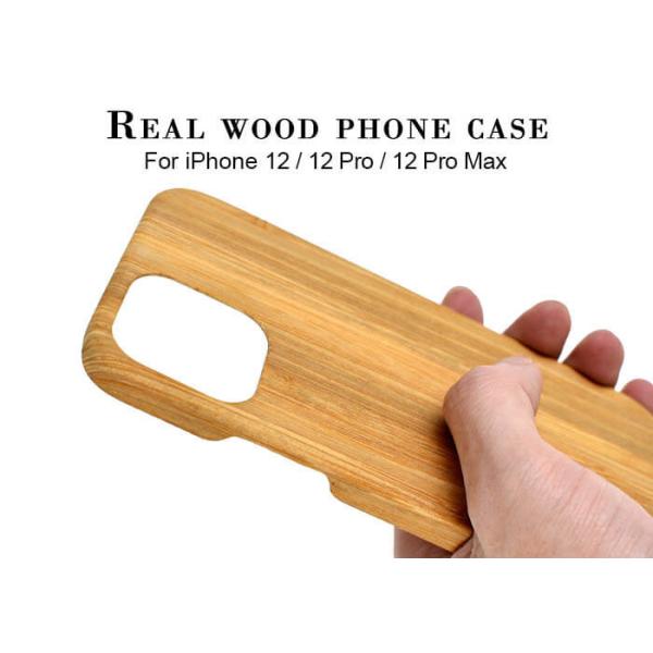 Quality Dirt Resistant Engraved Wooden Phone Case For iPhone 12 for sale