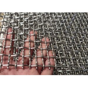Buy cheap High Tensile Strength 8x13mm Openning Stainless Steel Crimped Wire Mesh from wholesalers