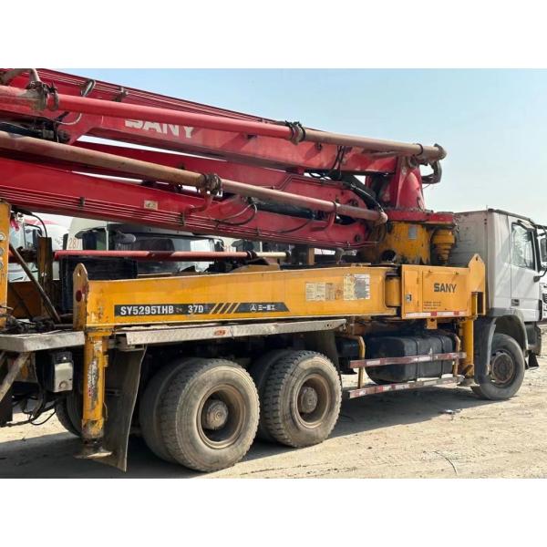 Construction Machinery 2011 Sy 37m Concrete Pump Truck Mercedes Benz