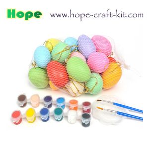 Buy cheap Assorted colors Solid Wooden Easter eggs for kids children DIY Graffiti painging product