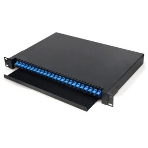 FTTH 24/12 Cores Sc/LC/FC/St Connector Patch Panel Optical Optic Fiber ODF for