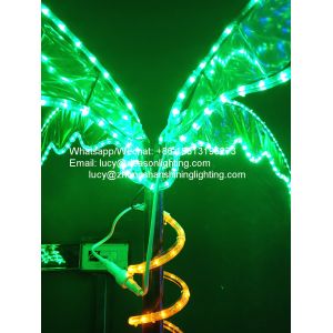 Led rope light palm tree