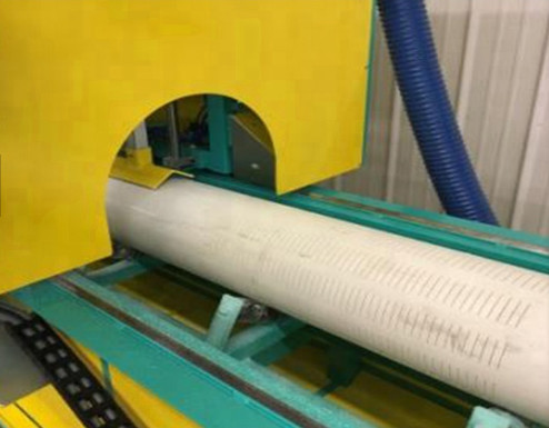 Buy cheap Online Full Automatic Plastic PVC/PE Pipe Slotting/Filler Machine from wholesalers