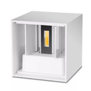 Adjustable Beam Angle Cube LED Wall Light Up and Down 6W 12W for Outdoor