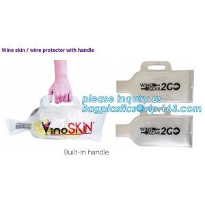 Buy cheap Wine Bag & Ice bag,Wine Bag Beer Bottle Cooler, Ice Chiller Freezable Carrier, Plastic Wine Bottle Protector Bubble Tra from wholesalers