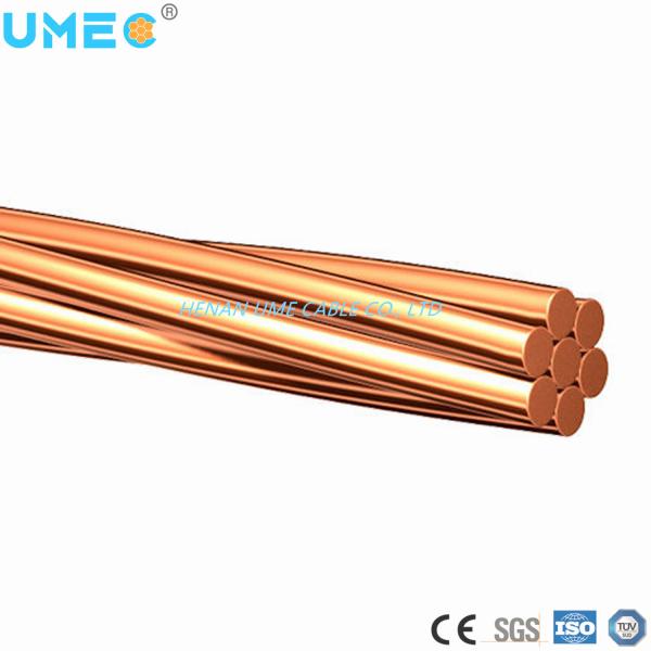 Quality Customer Specified Bare Conductor Hard Drawn Copper Wire for Customized Overhead Line for sale