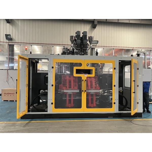 Quality 150KN 3 Zone Head Heating Plastic Extrusion Blow Moulding Machine for sale