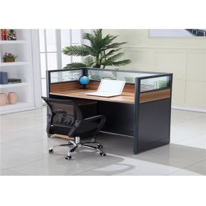 Buy cheap Modern Type MFC Panel Mesh Office Chair With Wheels Cubicle Office Table 4 Seater Office Workstation from wholesalers