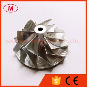 Buy cheap TD04HL 48.50/61.01mm 6+6 blades turbo Turbocharger milling/aluminum 2618/billet compressor wheel from wholesalers