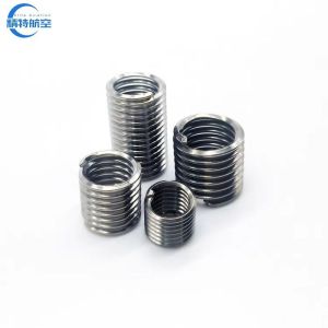 Buy cheap EA Durable Helical Coil M8 M10 M12 Tangless Free Running Wire Screw Thread Insert Without Tail for Smooth Installation from wholesalers