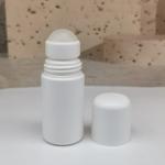 Buy cheap Flat Top Lid 50ml PE Plastic Roll On Bottle For Deodorant Essential Oil from wholesalers