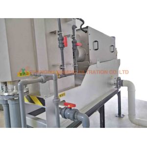 Buy cheap 24 Hours Automatically Polymer Dosing System Sludge Processing Screw Machine product