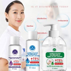 Buy cheap 50ml 75% Alcohol Antibacterial Hand Sanitizer Moisturizing Liquid No Smell from wholesalers