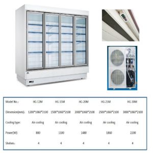 Buy cheap Multipurpose Vegetable Display Cooler Multideck Practical With Doors from wholesalers