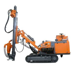 Pneumatic DTH Rock Borehole Underground Drilling Machine