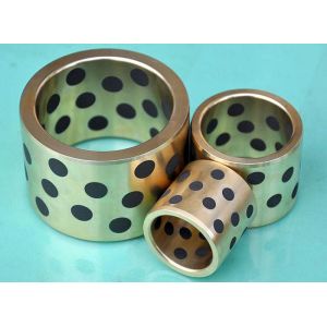 Buy cheap Cast Bronze Bearings Strengthening Copper based With Solid Lubricant Plugs from wholesalers