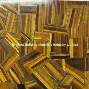 Buy cheap Yellow Tiger Eyes Semiprecious stone Irregular Patchwork from wholesalers